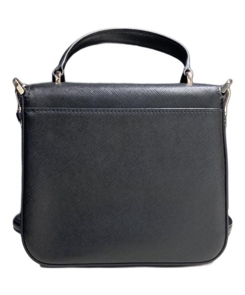 Kate Spade（ケイトスペード）Kate Spade (ケイトスペード) ショルダーバッグ ホワイト×ブラックの古着・服飾アイテム