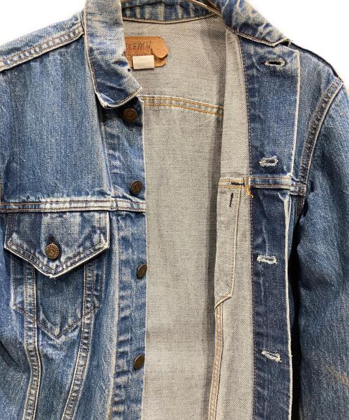 LEVI'S（リーバイス）LEVI'S (リーバイス) スタッズカスタムデニムジャケット ブルー サイズ:表記なしの古着・服飾アイテム