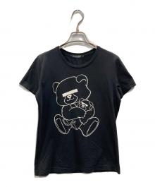 UNDERCOVER（アンダーカバー）の古着「目隠しベアTシャツ」｜ブラック