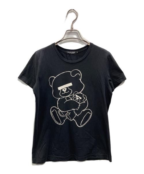 UNDERCOVER（アンダーカバー）UNDERCOVER (アンダーカバー) 目隠しベアTシャツ ブラック サイズ:Sの古着・服飾アイテム