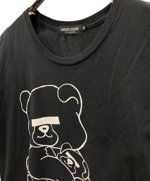 UNDERCOVER（アンダーカバー）UNDERCOVER (アンダーカバー) 目隠しベアTシャツ ブラック サイズ:Sの古着・服飾アイテム