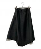 PLEATS PLEASEプリーツプリーズ）の古着「プリーツスカート」｜ブラック
