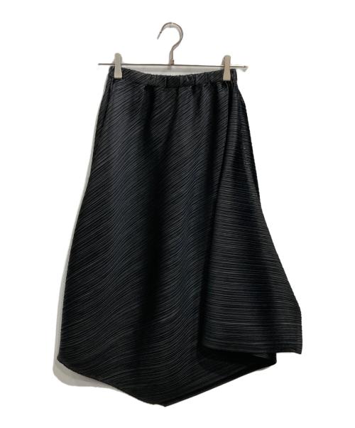 PLEATS PLEASE（プリーツプリーズ）PLEATS PLEASE (プリーツプリーズ) プリーツスカート ブラック サイズ:3の古着・服飾アイテム