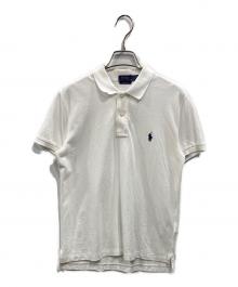 POLO RALPH LAUREN（ポロ・ラルフローレン）の古着「ポロシャツ」｜ホワイト