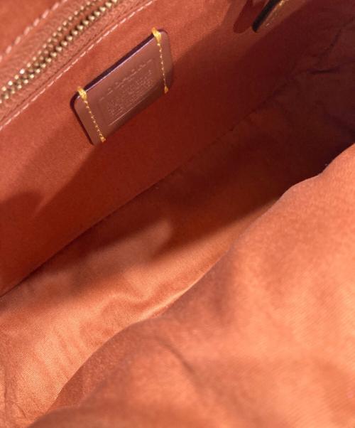 COACH（コーチ）COACH (コーチ) ショルダーバッグ ブラウン×ベージュの古着・服飾アイテム