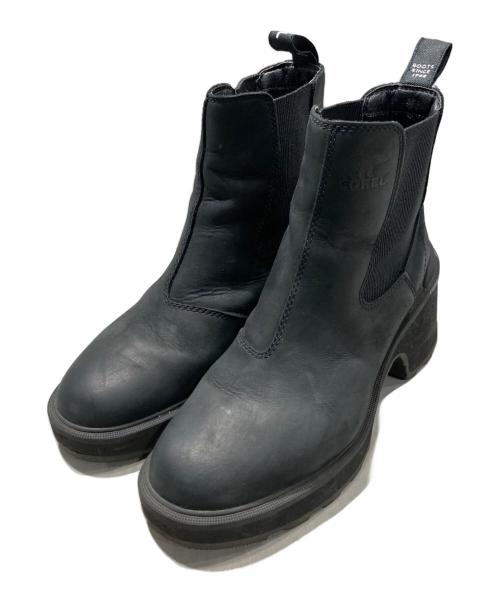 SOREL（ソレル）SOREL (ソレル) チェルシーブーツ ブラック サイズ:24cmの古着・服飾アイテム