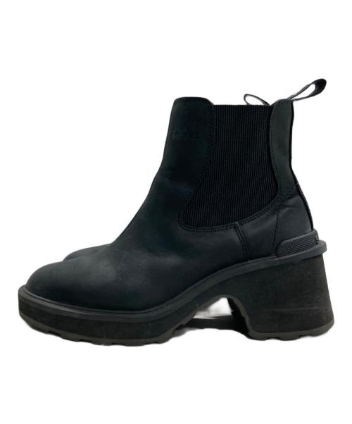 SOREL（ソレル）SOREL (ソレル) チェルシーブーツ ブラック サイズ:24cmの古着・服飾アイテム
