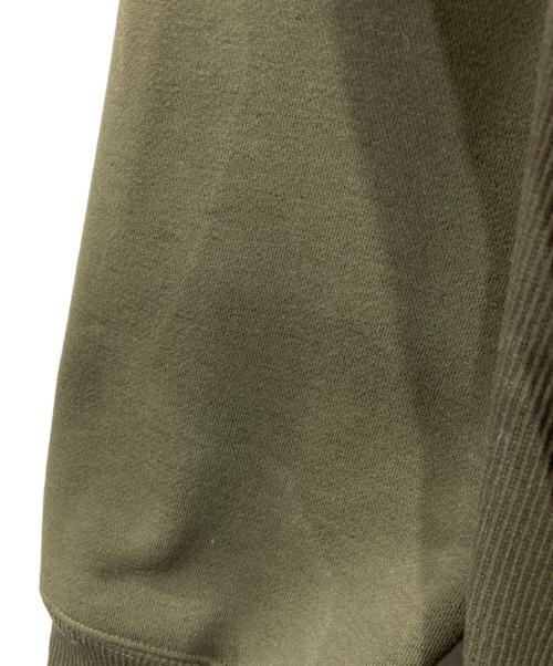 THE NORTH FACE（ザ ノース フェイス）THE NORTH FACE (ザ ノース フェイス) スクエア ロゴ フーディ カーキ サイズ:Lの古着・服飾アイテム