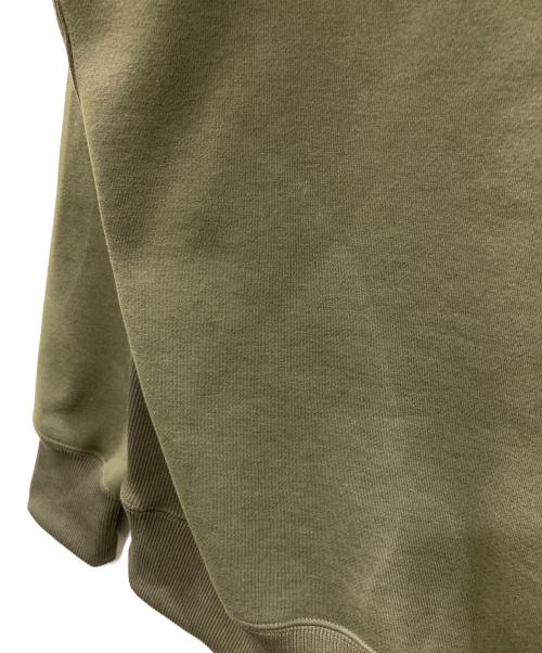 THE NORTH FACE（ザ ノース フェイス）THE NORTH FACE (ザ ノース フェイス) スクエア ロゴ フーディ カーキ サイズ:Lの古着・服飾アイテム