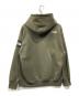 THE NORTH FACE (ザ ノース フェイス) スクエア ロゴ フーディ カーキ サイズ:L：7000円