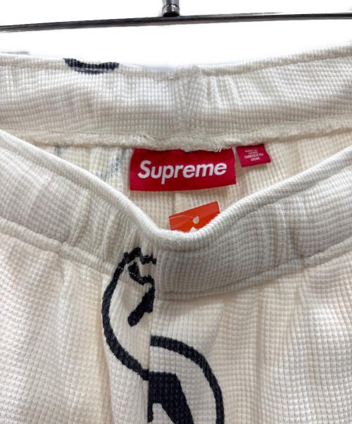 SUPREME（シュプリーム）SUPREME (シュプリーム) Aphex Twin (エイフェックス ツイン) サーマルショーツ アイボリー サイズ:S 未使用品の古着・服飾アイテム