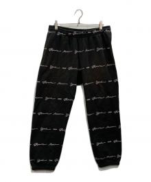 SUPREME（シュプリーム）の古着「script stripe sweatpant」｜ブラック