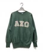 Championチャンピオン）の古着「リバースウィーブスウェット」｜グリーン
