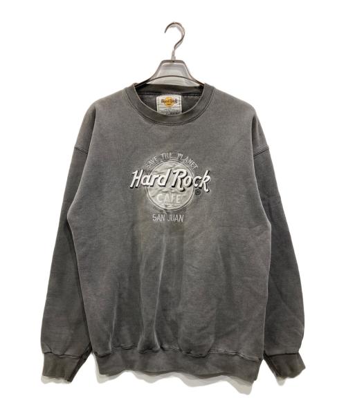 Hard Rock cafe（ハードロックカフェ）Hard Rock cafe (ハードロックカフェ) オールドスウェット グレー サイズ:Lの古着・服飾アイテム