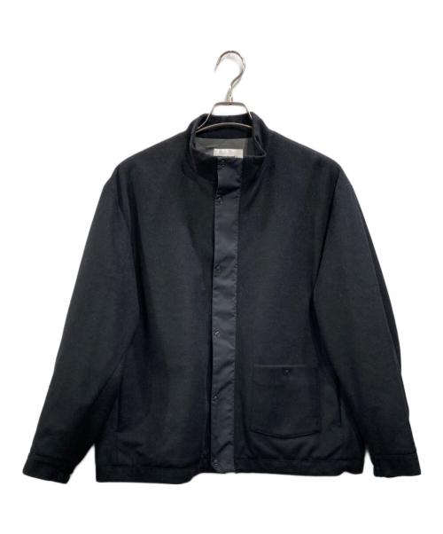 STILL BY HAND（スティルバイハンド）STILL BY HAND (スティルバイハンド) スタンドカラーブルゾン ブラック サイズ:46の古着・服飾アイテム