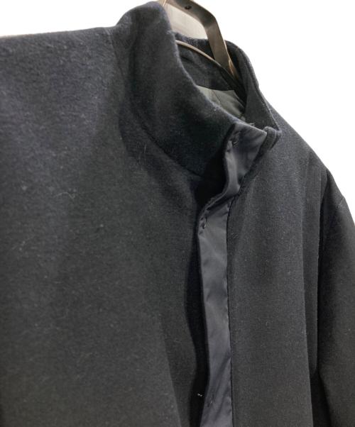 STILL BY HAND（スティルバイハンド）STILL BY HAND (スティルバイハンド) スタンドカラーブルゾン ブラック サイズ:46の古着・服飾アイテム