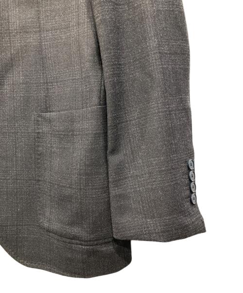 TOMORROW LAND PILGRIM（トゥモローランド ピルグリム）TOMORROW LAND PILGRIM (トゥモローランド ピルグリム) ウーステッドツイード シングル2Bテーラードジャケット ブラック サイズ:46の古着・服飾アイテム