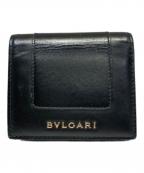 BVLGARIブルガリ）の古着「セルペンティ フォーエバー 3つ折り財布」｜ブラック
