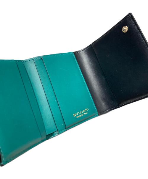 BVLGARI（ブルガリ）BVLGARI (ブルガリ) セルペンティ フォーエバー 3つ折り財布 ブラックの古着・服飾アイテム