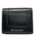 BVLGARI（ブルガリ）の古着「セルペンティ フォーエバー 3つ折り財布」｜ブラック