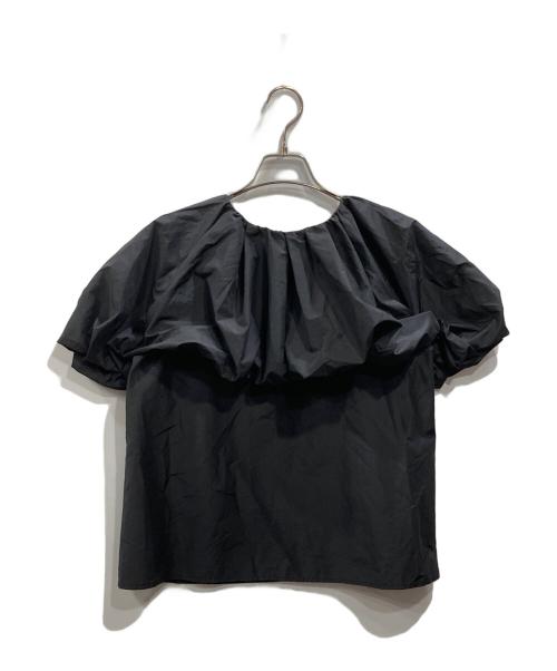 martinique（マルティニーク）martinique (マルティニーク) バルーンショートスリーブブラウス ブラック サイズ:表記なしの古着・服飾アイテム