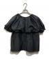martinique（マルティニーク）の古着「バルーンショートスリーブブラウス」｜ブラック