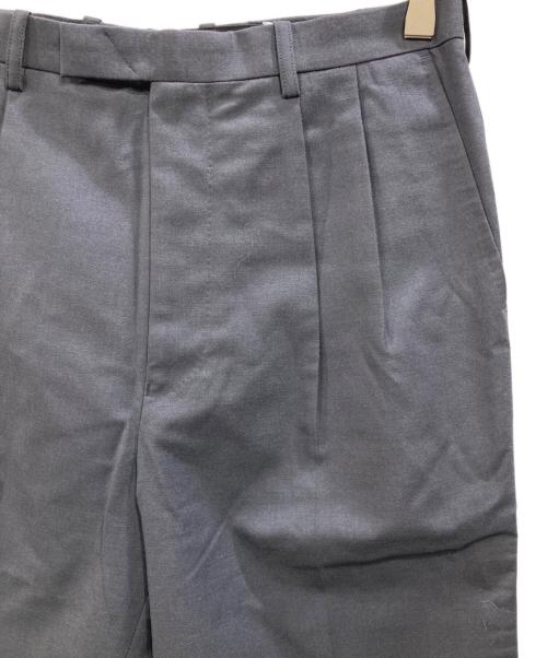 LAD MUSICIAN（ラッドミュージシャン）LAD MUSICIAN (ラッドミュージシャン) 2Tuck Slim Flare Slacks ネイビー サイズ:44 未使用品の古着・服飾アイテム