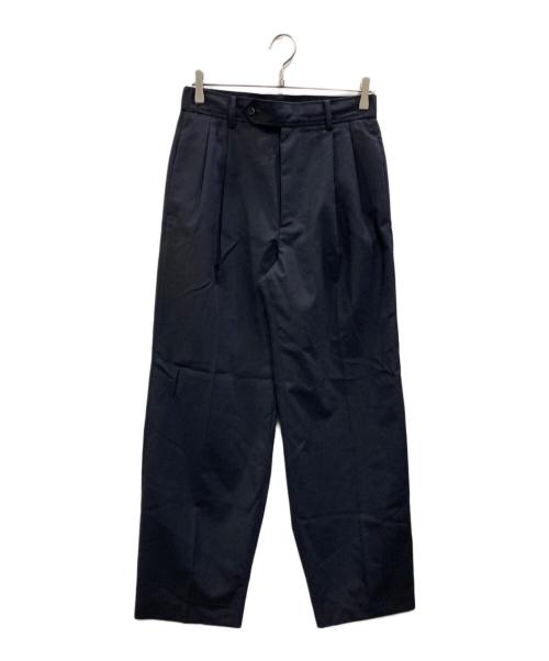 THE TOKYO（ザトーキョー）THE TOKYO (ザトーキョー) Calm Skin Easy Avril Baggy Trousers ネイビー サイズ:44の古着・服飾アイテム