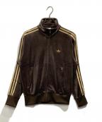 adidas Originalsアディダスオリジナル）の古着「FIREBIRD VELOUR TRACK TOP」｜ブラウン