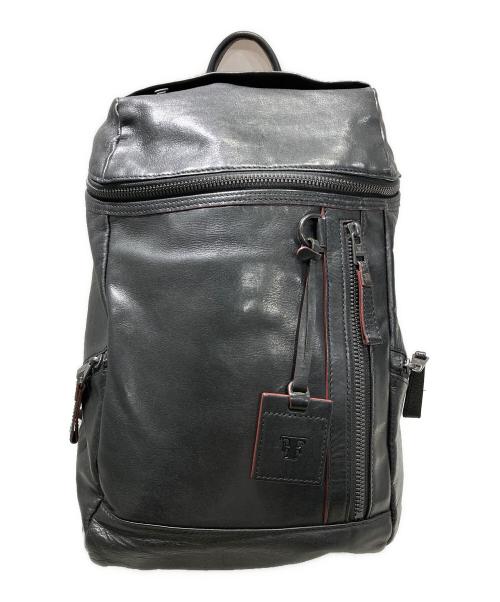 FUJITAKA（フジタカ）FUJITAKA (フジタカ) レザーリュック ブラック サイズ:-の古着・服飾アイテム