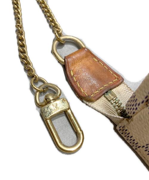 LOUIS VUITTON（ルイ ヴィトン）LOUIS VUITTON (ルイ ヴィトン) ミニポシェット アクセソワール アイボリーの古着・服飾アイテム