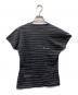 MaxMara (マックスマーラ) ボーダーロゴカットソー ネイビー サイズ:L：4000円