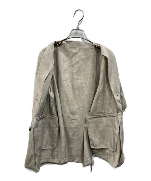 Omekashi（オメカシ）Omekashi (オメカシ) ハーフスリーブジャケット グレー サイズ:SIZE Freeの古着・服飾アイテム