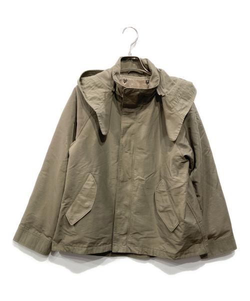 BEAUTY&YOUTH（ビューティーアンドユース）BEAUTY&YOUTH (ビューティーアンドユース) グログランフードライナーマウンテンパーカー カーキ サイズ:Mの古着・服飾アイテム