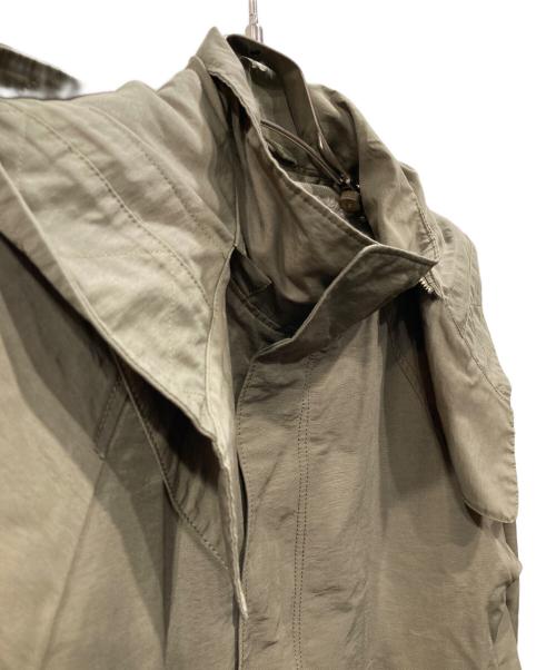 BEAUTY&YOUTH（ビューティーアンドユース）BEAUTY&YOUTH (ビューティーアンドユース) グログランフードライナーマウンテンパーカー カーキ サイズ:Mの古着・服飾アイテム