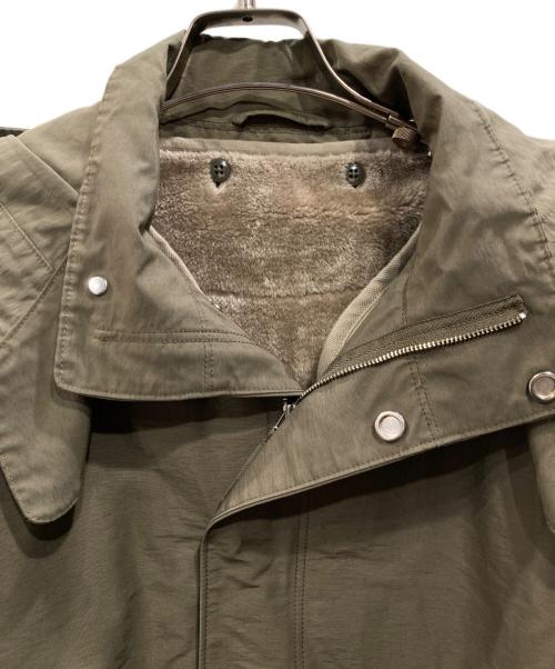 BEAUTY&YOUTH（ビューティーアンドユース）BEAUTY&YOUTH (ビューティーアンドユース) グログランフードライナーマウンテンパーカー カーキ サイズ:Mの古着・服飾アイテム