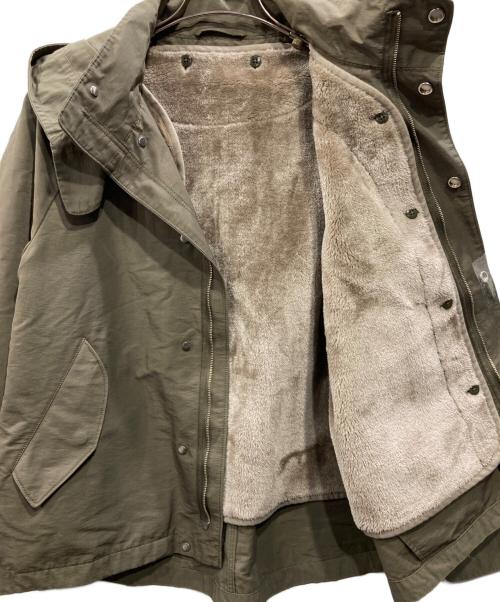 BEAUTY&YOUTH（ビューティーアンドユース）BEAUTY&YOUTH (ビューティーアンドユース) グログランフードライナーマウンテンパーカー カーキ サイズ:Mの古着・服飾アイテム