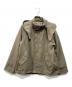 BEAUTY&YOUTH（ビューティーアンドユース）の古着「グログランフードライナーマウンテンパーカー」｜カーキ