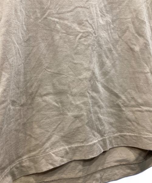 tricot COMME des GARCONS（トリココムデギャルソン）tricot COMME des GARCONS (トリココムデギャルソン) フリンジ切替カットソー ベージュ サイズ:Freeの古着・服飾アイテム