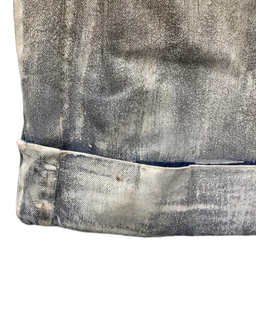 MM6 Maison Margiela（エムエムシックスメゾンマルジェラ）MM6 Maison Margiela (エムエムシックスメゾンマルジェラ) コーティング加工デニムパンツ ホワイト サイズ:SIZE42の古着・服飾アイテム