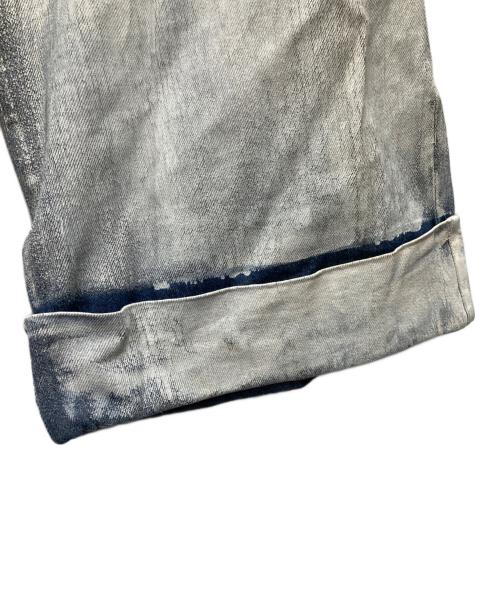 MM6 Maison Margiela（エムエムシックスメゾンマルジェラ）MM6 Maison Margiela (エムエムシックスメゾンマルジェラ) コーティング加工デニムパンツ ホワイト サイズ:SIZE42の古着・服飾アイテム