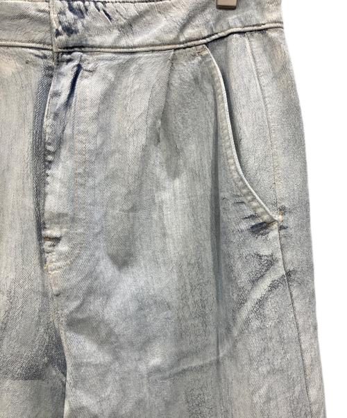 MM6 Maison Margiela（エムエムシックスメゾンマルジェラ）MM6 Maison Margiela (エムエムシックスメゾンマルジェラ) コーティング加工デニムパンツ ホワイト サイズ:SIZE42の古着・服飾アイテム
