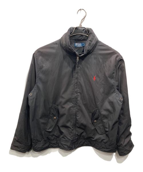 POLO RALPH LAUREN（ポロ・ラルフローレン）POLO RALPH LAUREN (ポロ・ラルフローレン) ナイロンジャケット ブラック サイズ:SIZE XXLの古着・服飾アイテム