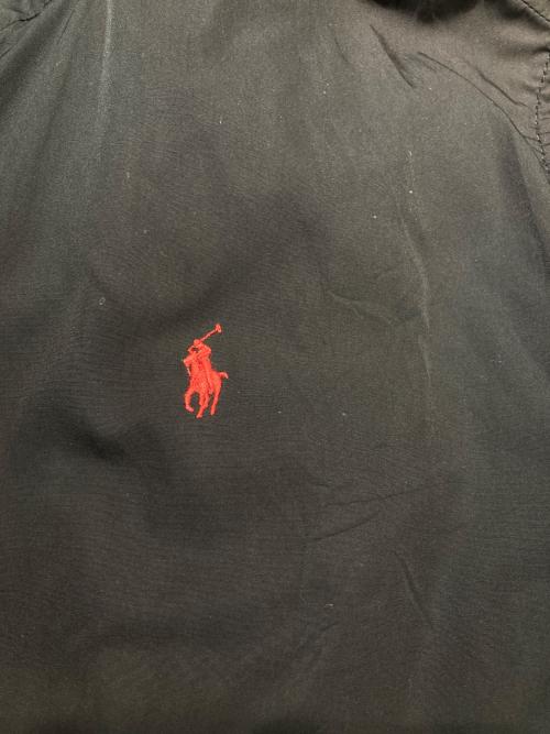 POLO RALPH LAUREN（ポロ・ラルフローレン）POLO RALPH LAUREN (ポロ・ラルフローレン) ナイロンジャケット ブラック サイズ:SIZE XXLの古着・服飾アイテム