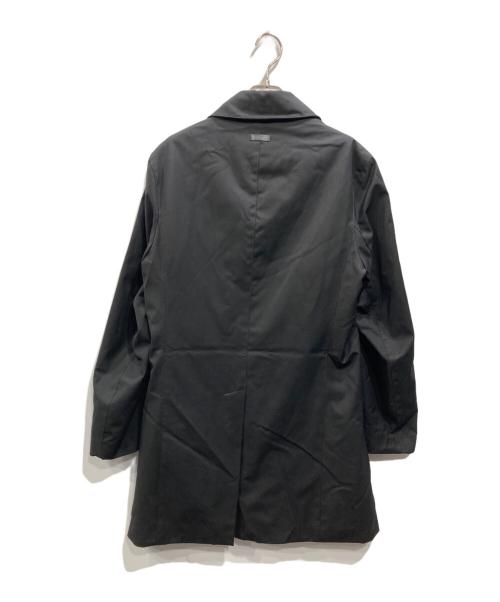 ARMANI COLLEZIONI（アルマーニ コレツィオーニ）ARMANI COLLEZIONI (アルマーニ コレツィオーニ) ボアライナー付ステンカラーコート ブラック サイズ:SIZE44の古着・服飾アイテム