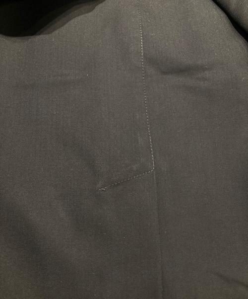 ARMANI COLLEZIONI（アルマーニ コレツィオーニ）ARMANI COLLEZIONI (アルマーニ コレツィオーニ) ボアライナー付ステンカラーコート ブラック サイズ:SIZE44の古着・服飾アイテム