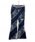 TAAKK（ターク）の古着「DENIM ESCARGOT FLARE」｜インディゴ