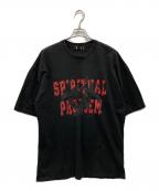 SOMEITサミット）の古着「クラッシュ加工Tシャツ」｜ブラック