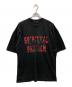 SOMEIT（サミット）の古着「クラッシュ加工Tシャツ」｜ブラック