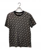 BOSSボス）の古着「モノグラムTシャツ」｜ブラック